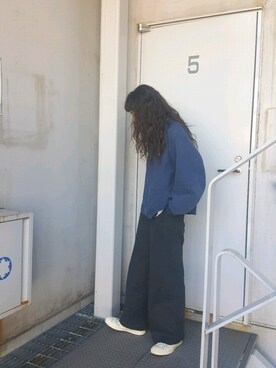 知久友里恵さん(レディース・164cm)の秋コーディネート