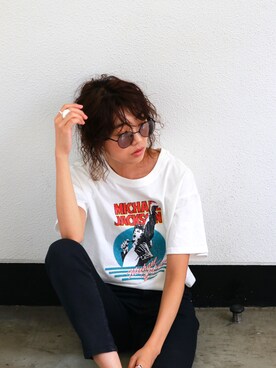 知久友里恵さん（レディース・164cm）の夏コーディネート