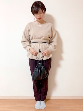 ゆかさん(レディース・162cm)の冬コーディネート