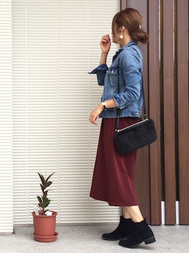 ＊chii＊さん（レディース・156cm）の秋コーディネート