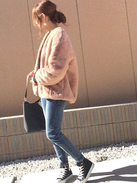 ＊chii＊さん（レディース・156cm）の冬コーディネート