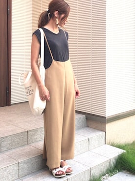 ＊chii＊さん（レディース・156cm）の夏コーディネート