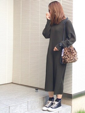 ＊chii＊さん（レディース・156cm）の秋コーディネート