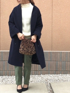 ＊chii＊さん（レディース・156cm）の冬コーディネート