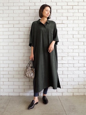 「STYLE DELI（スタイルデリ）のアイテム（レッグウェア）」を使った、STYELEDELIさん（レディース・165cm）の冬コーディネート