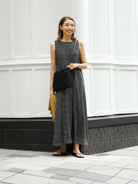 ワンピース ドレスを使った アメリカンスリーブ の人気ファッションコーディネート Wear