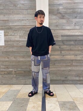 TEI YUTAさん（メンズ・176cm）の夏コーディネート