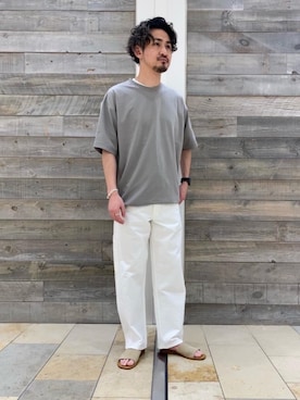 「ベーシック/トラッド」｜TEI YUTAさん（メンズ・176cm）の夏コーディネート