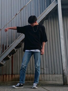 尋士さん（メンズ・181cm）の春コーディネート