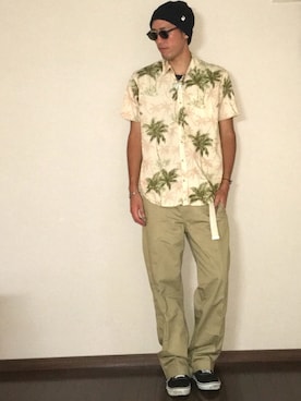 たけまるさん（メンズ・184cm）の夏コーディネート