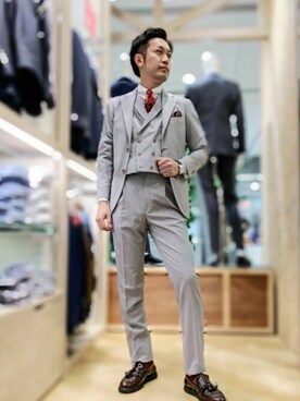 ネクタイを使った 吉良吉影 の人気ファッションコーディネート Wear