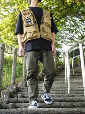 supreme THE NORTH FACE ベスト フィッシング