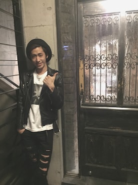 MINX銀座二丁目店  橋口　建太さん（メンズ・173cm）の冬コーディネート