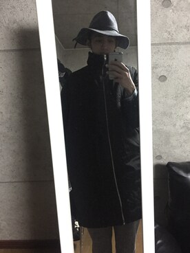 「no brand（ノーブランド）のアイテム（ダウンジャケット/コート）」を使った、MINX銀座二丁目店  橋口　建太さん（メンズ・173cm）の冬コーディネート