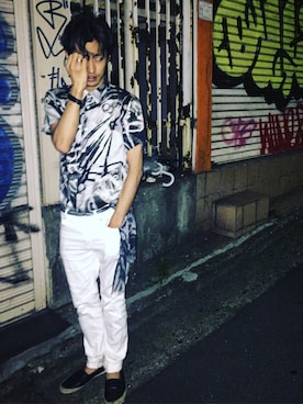 MINX銀座二丁目店 橋口 建太さん(メンズ・173cm)の夏コーディネート