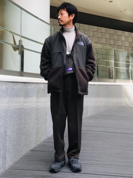 「ヘビーサージ」｜中田 直宏さん（メンズ・171cm）の秋コーディネート