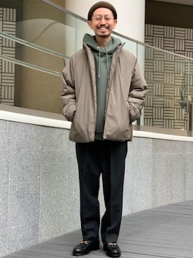 「ヘビーサージ」｜中田 直宏さん（メンズ・171cm）の秋コーディネート