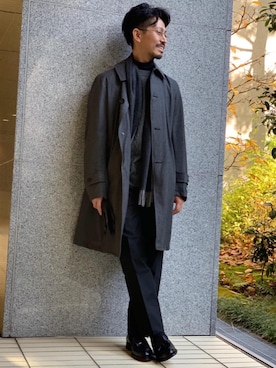 「TCOX」｜中田 直宏さん（メンズ・171cm）の秋コーディネート