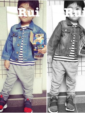 Ruiさん（キッズ・90cm）の冬コーディネート