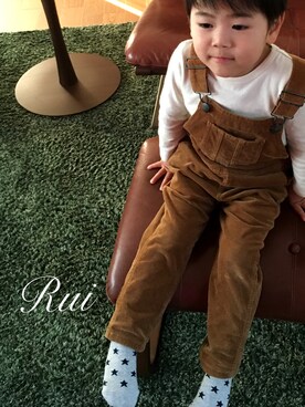 Ruiさん（キッズ・100cm）の冬コーディネート