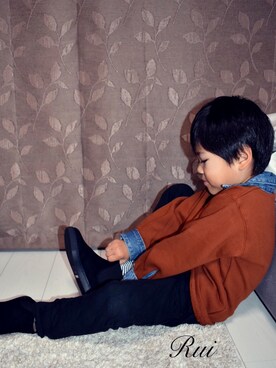 Ruiさん（キッズ・100cm）の秋コーディネート