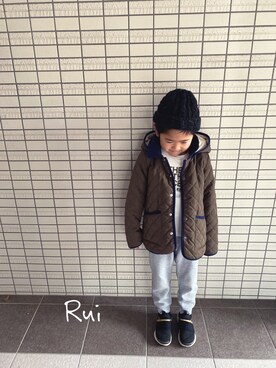 Ruiさん（キッズ・110cm）の冬コーディネート