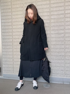 「Yohji Yamamoto（ヨウジヤマモト）のアイテム（スニーカー）」を使った、dada8833さん（レディース・163cm）の春コーディネート