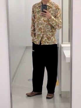 「大学」｜てぃーたさん（メンズ・172cm）の夏コーディネート