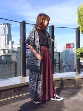 さきちさん（レディース・154cm）の春コーディネート