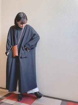 「LOEWE」｜「アイテム（その他アウター）」を使った、ｍｉｋｉさん（レディース・151cm）の冬コーディネート