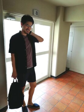 アーリーファッション【公式】さん（メンズ・188cm）の夏コーディネート