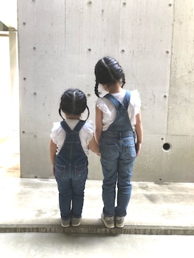 yuuuno☆さん（キッズ・110cm）の春コーディネート