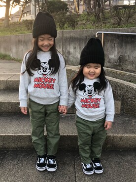 「オシャレパッソ」｜yuuuno☆さん（キッズ・110cm）の秋コーディネート