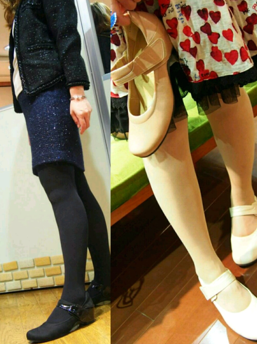 「パンプス、卒業式、スナオクワハラ、コムサデモード、シンプル、プチプラコーデ」｜「COMME CA DU MODEのアイテム（スカート、ブルー系）」を使った、yasuyoさん（レディース・158cm）の冬コーディネートの1枚目の写真