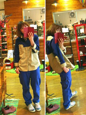 yasuyoさん（レディース・158cm）の冬コーディネート