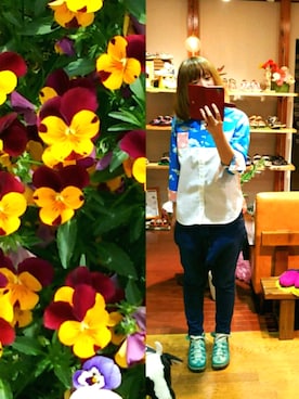 「にらめっこーで」｜「アイテム（その他）」を使った、yasuyoさん（レディース・158cm）の春コーディネート