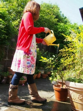 「ZOO（ズー）のアイテム」を使った、yasuyoさん（レディース・158cm）の夏コーディネート