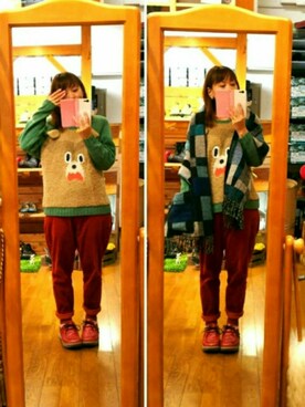 yasuyoさん（レディース・158cm）の秋コーディネート