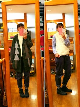 yasuyoさん（レディース・158cm）の秋コーディネート