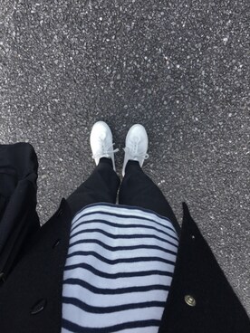 「A.P.C.（アーペーセー）のアイテム（ブルゾン）」を使った、absenceさん（レディース・158cm）の秋コーディネート