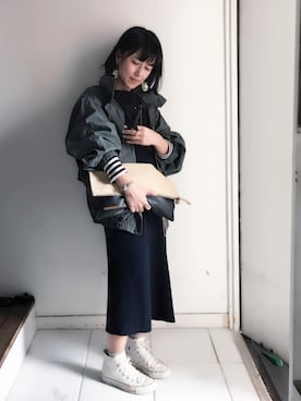 「天然皮革」｜yukino_yucchinoさん（レディース・151cm）の春コーディネート