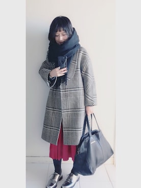「DES PRES（デ・プレ）のアイテム（ジャケット/アウター）」を使った、yukino_yucchinoさん（レディース・151cm）の冬コーディネート