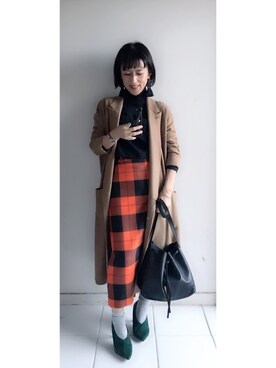 yukino_yucchinoさん（レディース・151cm）の秋コーディネート