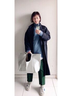 「KNOTT（ノット）のアイテム」を使った、yukino_yucchinoさん（レディース・151cm）の冬コーディネート