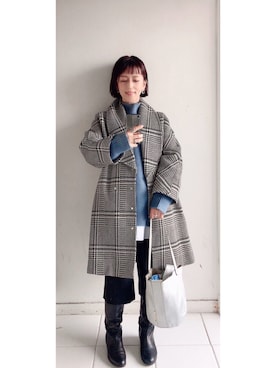 yukino_yucchinoさん（レディース・151cm）の冬コーディネート