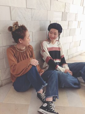 るこ。さん（レディース・170cm）の冬コーディネート