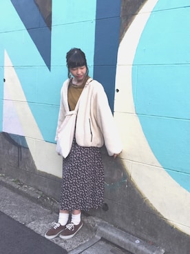 るこ。さん（レディース・170cm）の冬コーディネート