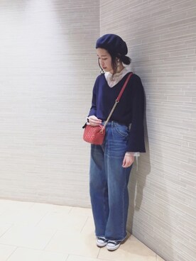 るこ。さん（レディース・170cm）の冬コーディネート