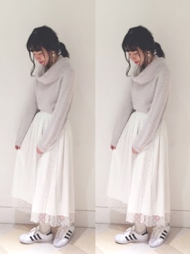 るこ。さん（レディース・170cm）の冬コーディネート