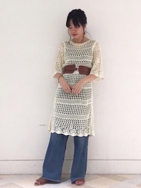 るこ。さん（レディース・170cm）の夏コーディネート